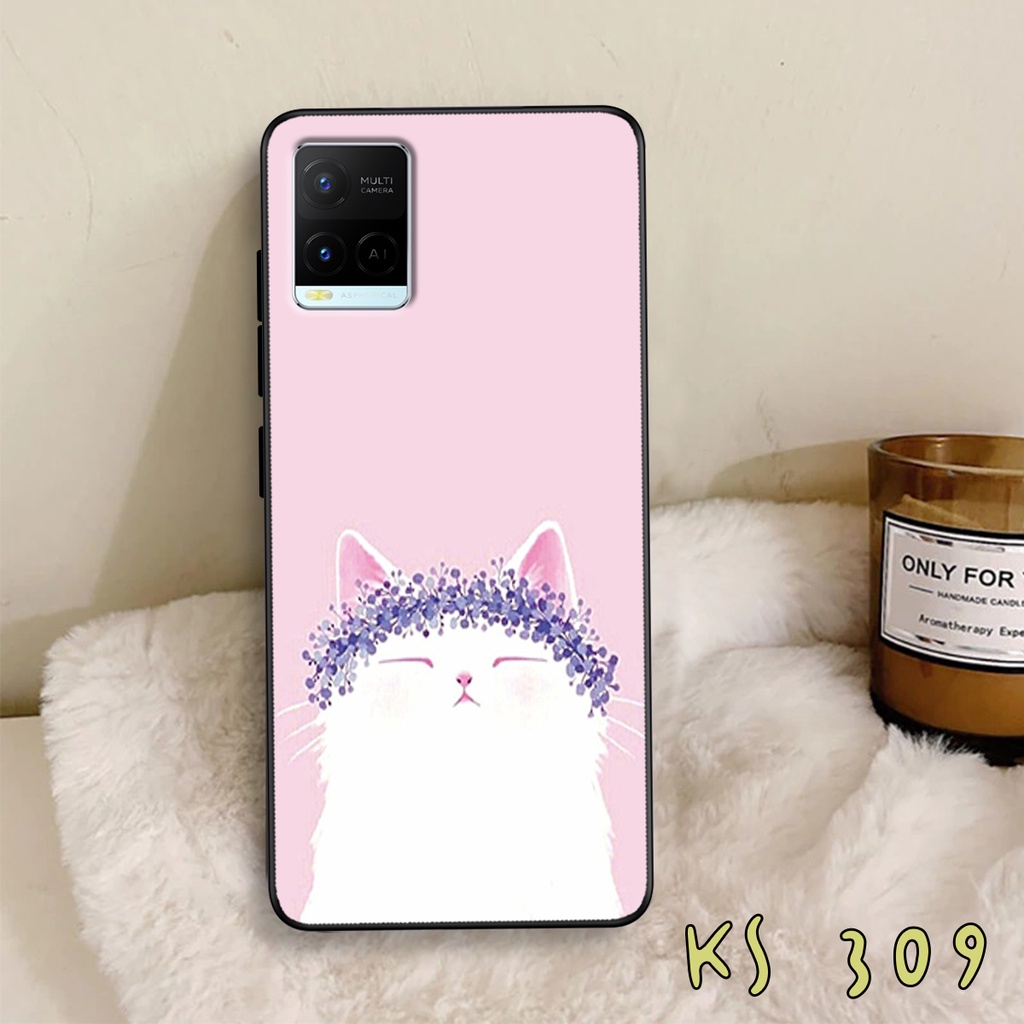 Ốp lưng Vivo Y21 - Vivo Y21s - Vivo Y33s - Ốp in hình mèo con ngộ nghĩnh
