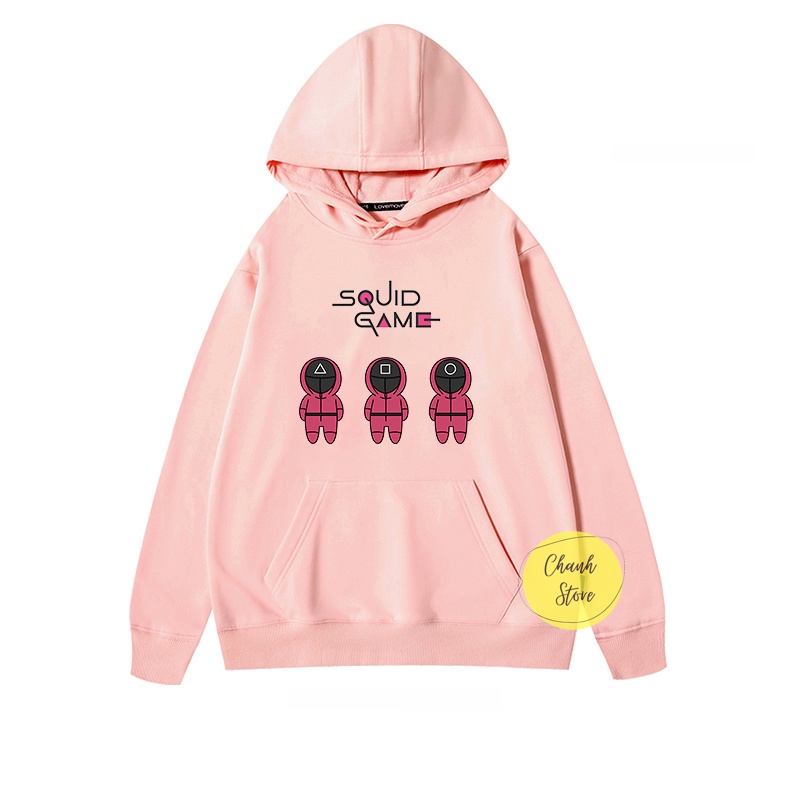 Áo Hoodie Unisex Nam Nữ Form Dáng Rộng Squid Game Trò Chơi Con Mực 1 | BigBuy360 - bigbuy360.vn