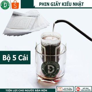 Phin giấy lọc cà phê kiểu nhật - drip coffee - phin lọc cà phê - công ty Cà phê Đức Anh