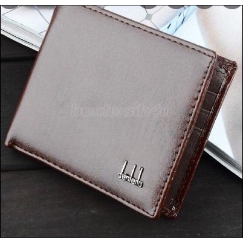 Ví da tổng hợp cho Nam chất liệu mỏng nhẹ có 2 màu chọn lựa