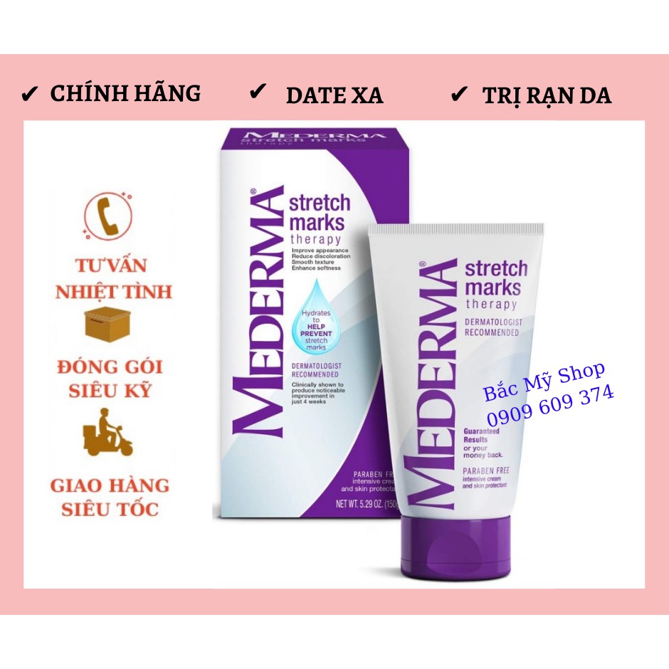 Kem Tri Rạn Da Mederma Stretch Marks Therapy 150g