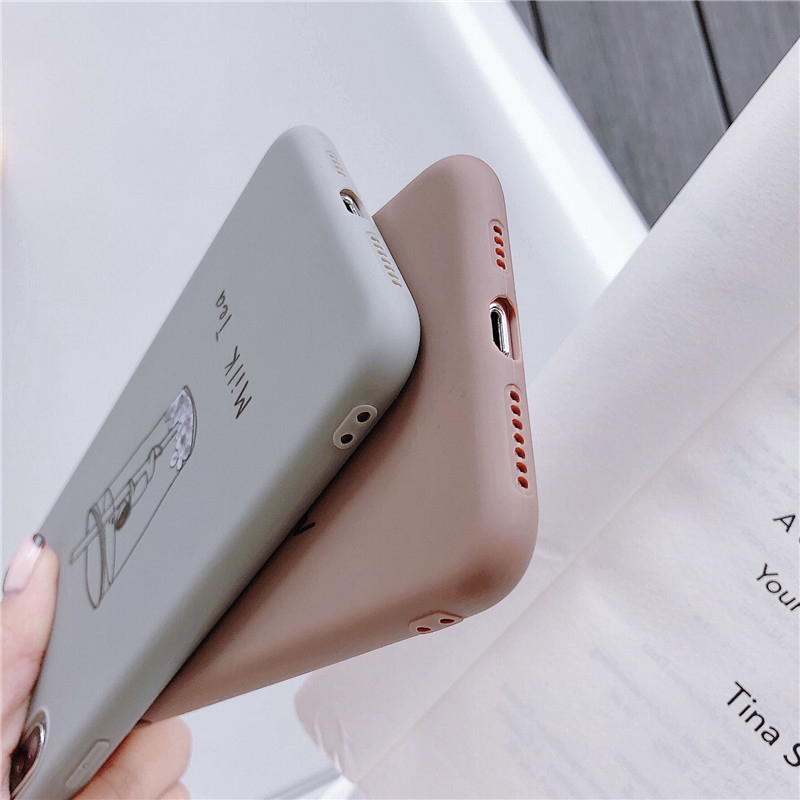 Ốp điện thoại họa tiết ly và bình nước cá tính dành cho iphone 6/6s/6s+/7/7+/8/8+/x/xs max/xr | BigBuy360 - bigbuy360.vn