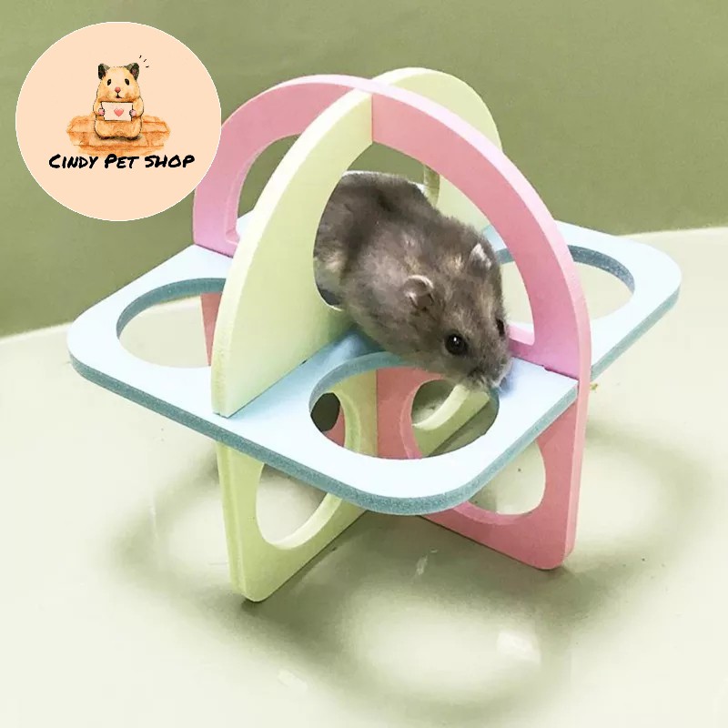 Ống chui cầu vồng mê cung mini cho Hamster, Sóc Bay, Sóc Chuột...