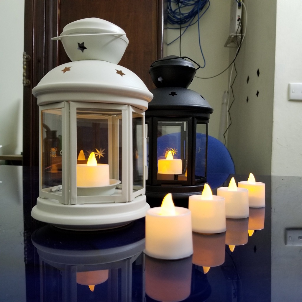 Đèn nến màu trắng ROTERA IKEA