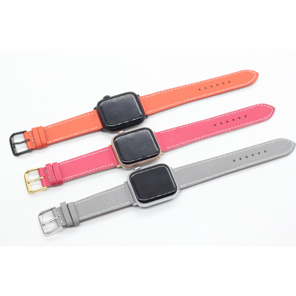 DÂY ĐEO THAY THẾ APPLE WATCH,DÂY DA EPSOM HOÀN THIỆN THỦ CÔNG ĐẦY ĐỦ PHỤ KIỆN, BH 6 THÁNG