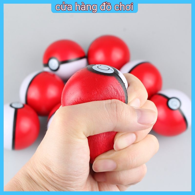 Đồ Chơi Quả Cầu Pokemon Bằng Pha Lê Mềm Nhiều Màu Sắc Phát Sáng Nhiều Màu Sắc Dành Cho Trẻ Em