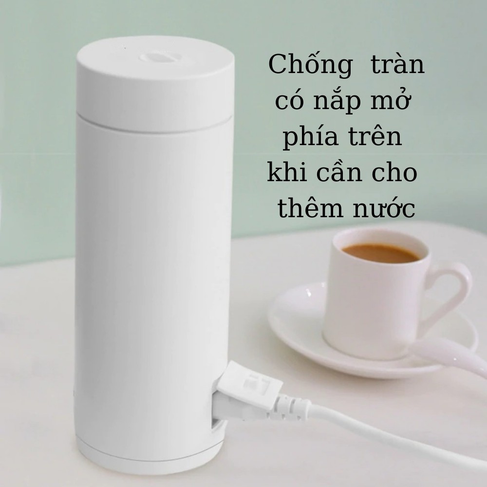 [Mã LT50 giảm 50k đơn 250k] Bình đun nước nóng kiêm giữ nhiệt lõi inox TiLoKi TGN.02 dung tích 400ml