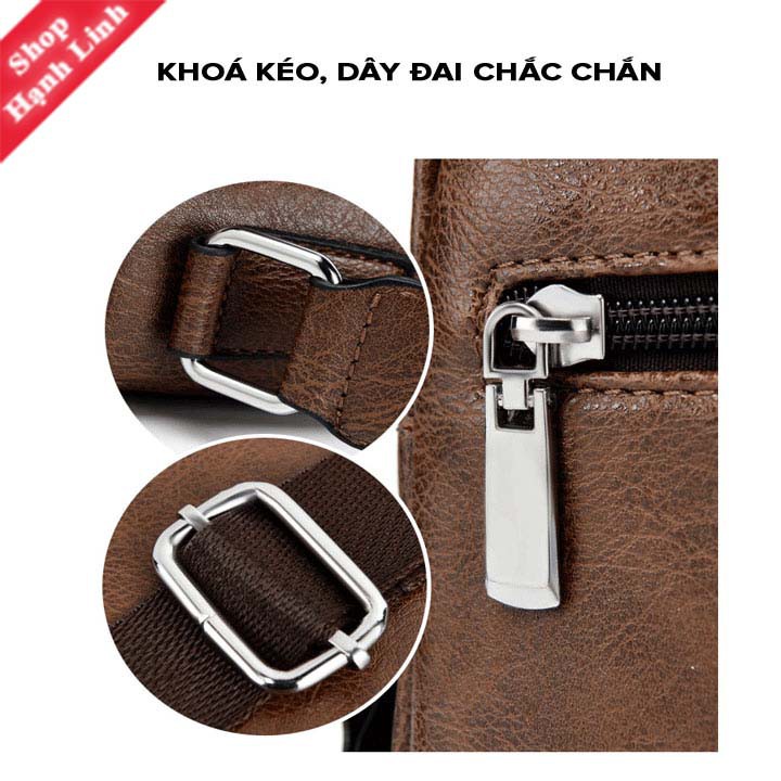 Túi đeo chéo nam da PU cao cấp hiệu Badenroo MS 8602, đựng Ipad 11 inch | BigBuy360 - bigbuy360.vn