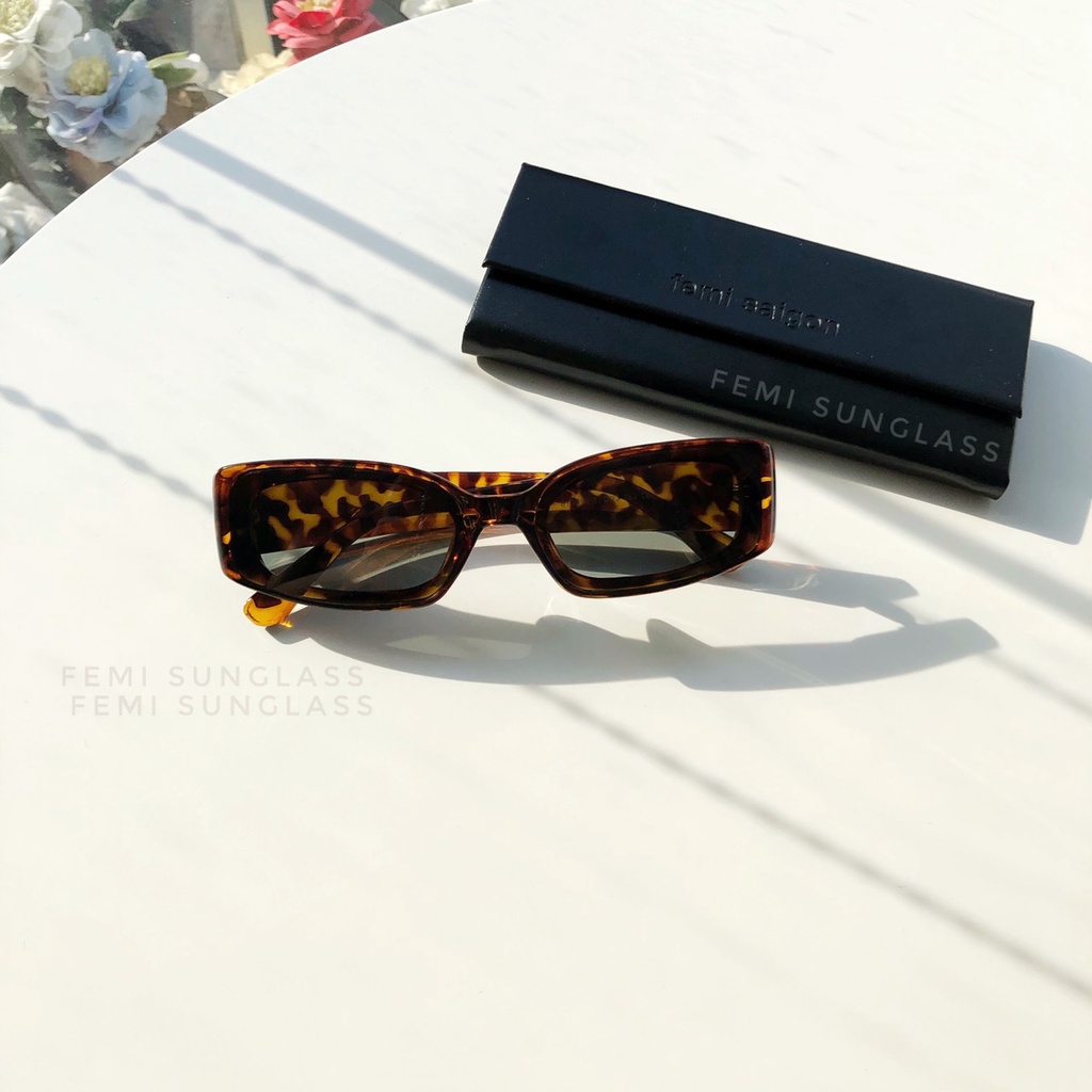 Kính mát thời trang Femi Rum, kính râm nam nữ chống UV