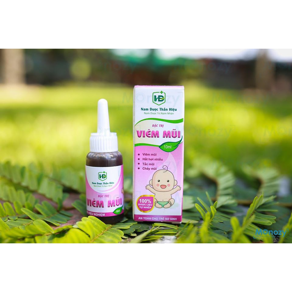 Lọ nhỏ mũi, viêm mũi Hạnh Đặng cho bé lọ 10ml