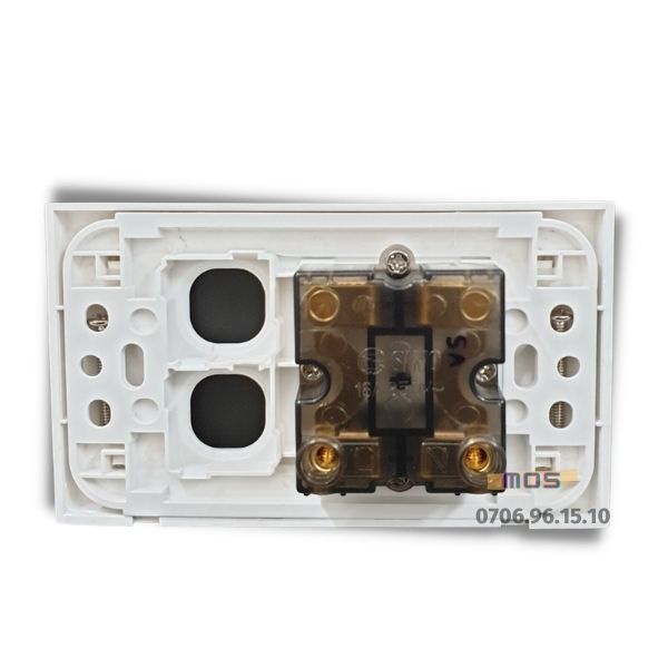 Mặt 1 ổ cắm 1 công tắc hoặc 2 công tắc SINO VANLOCK chính hãng