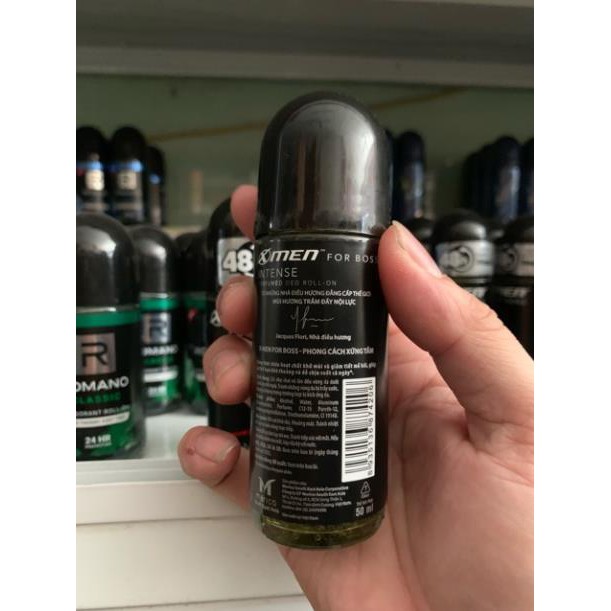 Lăn khử mùi X-men For Bos INTENSE 40ml