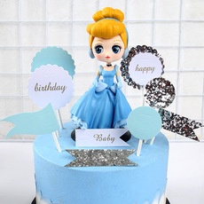 Phụ kiện trang trí bánh kem sinh nhật bằng Acrylic Acrylic độc đáo