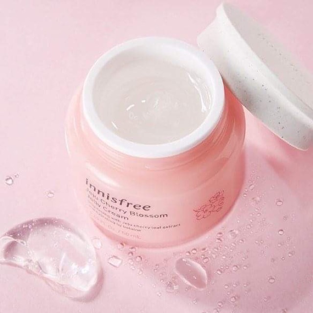Kem dưỡng ẩm trắng sáng da dạng gel Innisfree Jeju Cherry Blossom Jelly Cream 50ml