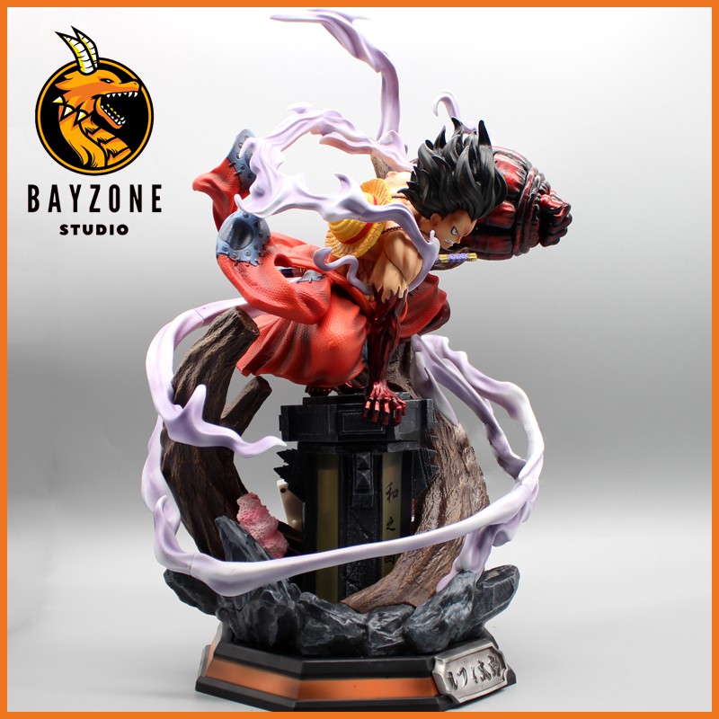 Mô hình luffy snakeman gear 4 đại chiến wano