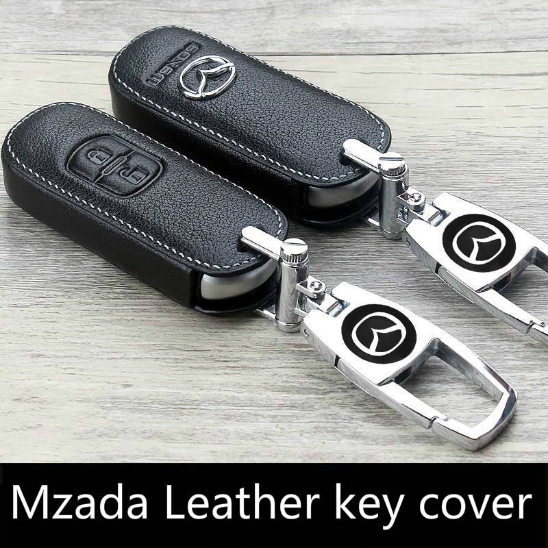 Bao Da Bảo Vệ Chìa Khóa Cho Xe Mazda 2 3 6 9 CX3 CX5 CX9 BT50 D a Thật, Giá tận Xưởng, Bảo hành 2 năm, màu thật như ảnh