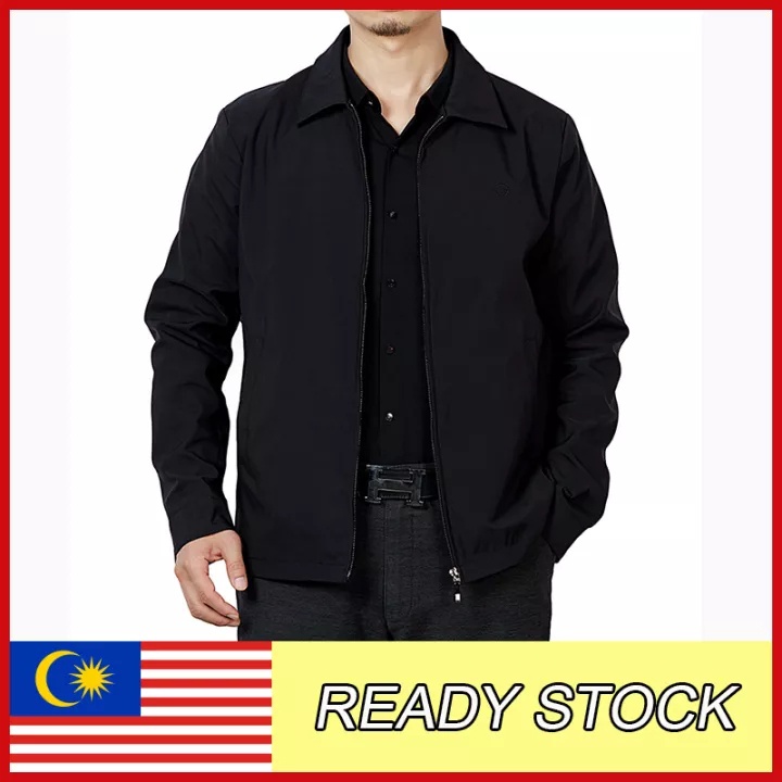 Áo Khoác Bomber Tay Dài Chống Thấm Nước Phong Cách Hàn Quốc Thời Trang Cho Nam