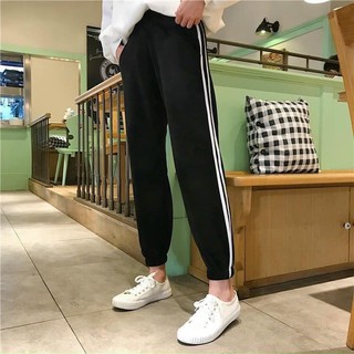 Quần Jogger Nỉ 2 Sọc