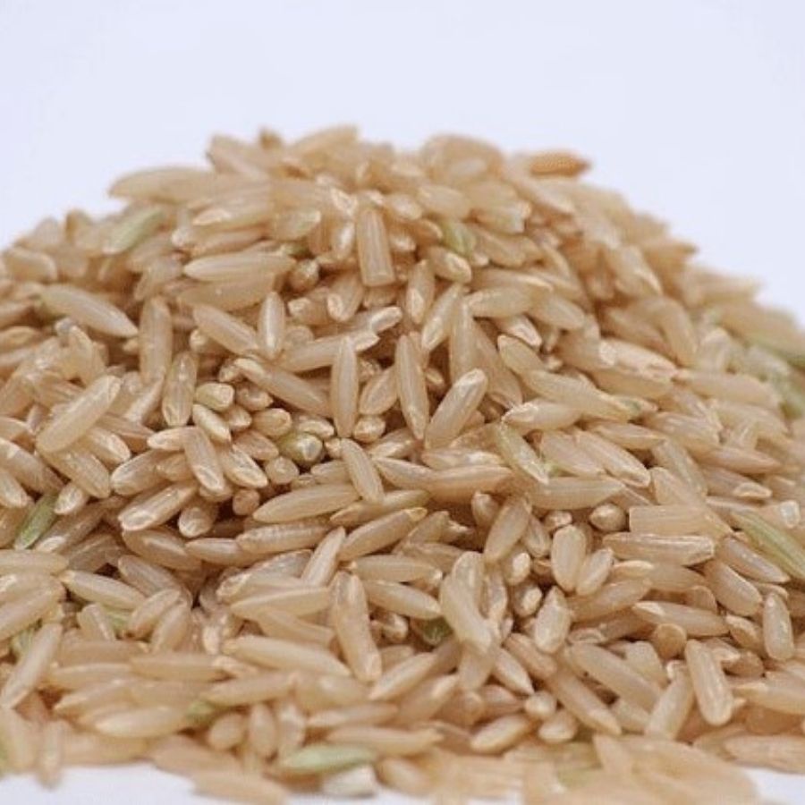 1Kg Gạo Xay Nguyên Cám - Gạo Lứt Trắng Dẻo Thơm