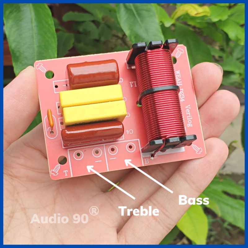 Mạch phân tần 2 đường tiếng bass, treble Thương Hiệu WEAH
