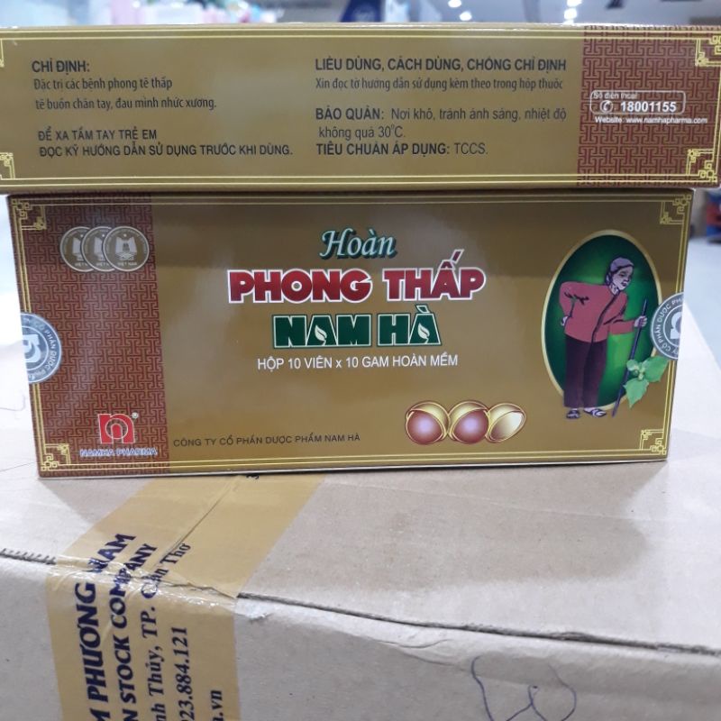 Hoàn Phong Thấp Hộp 10 viên