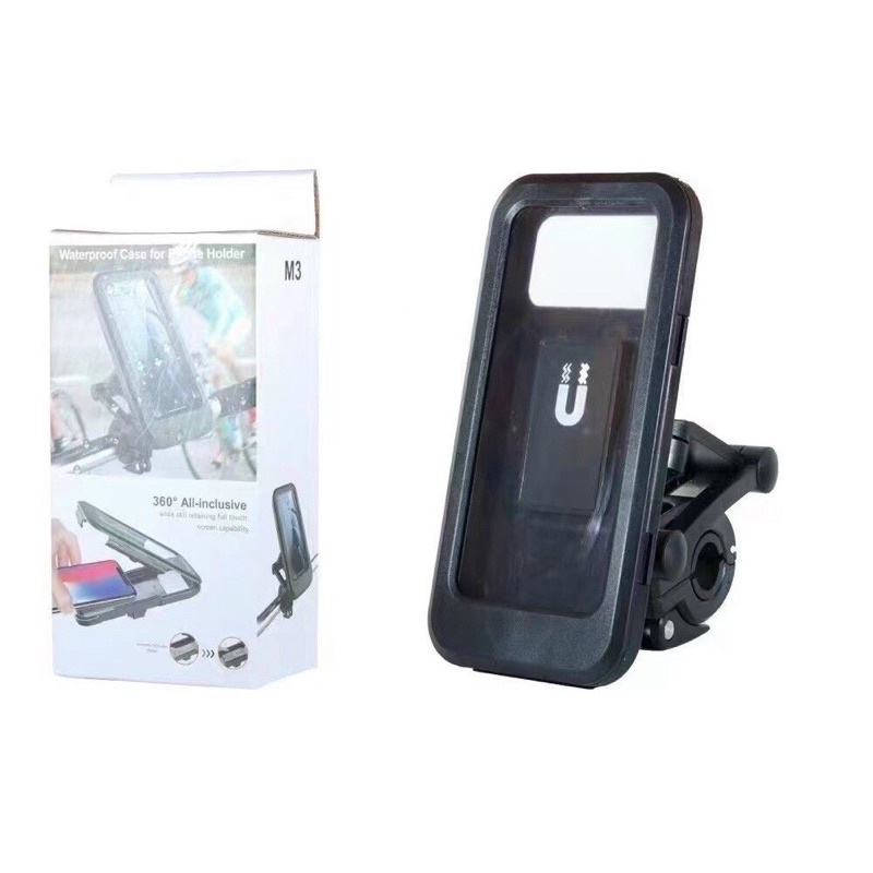 Giá đỡ điện thoại M3 chống nước gắn Xe Đạp xoay 360 Chống Cướp Cực Chắc Chắn,Tiện Lợi