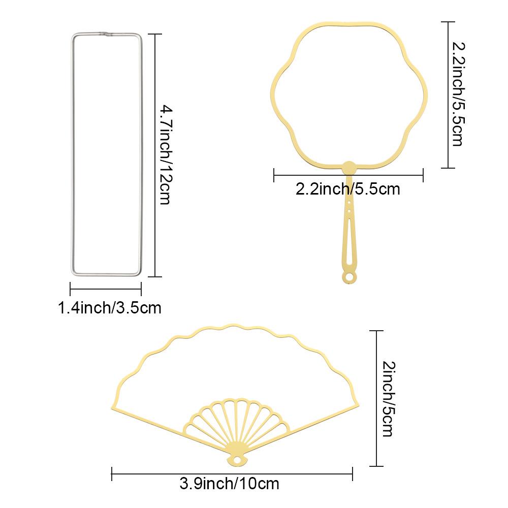 Bộ Dụng Cụ Kẹp Sách Thêu Họa Tiết Nghệ Thuật DIY Đa Ứng Dụng Trang Trí Nhà Cửa