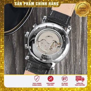 Đồng hồ cơ Classical JARAGAR mặt tròn 6 kim full lịch