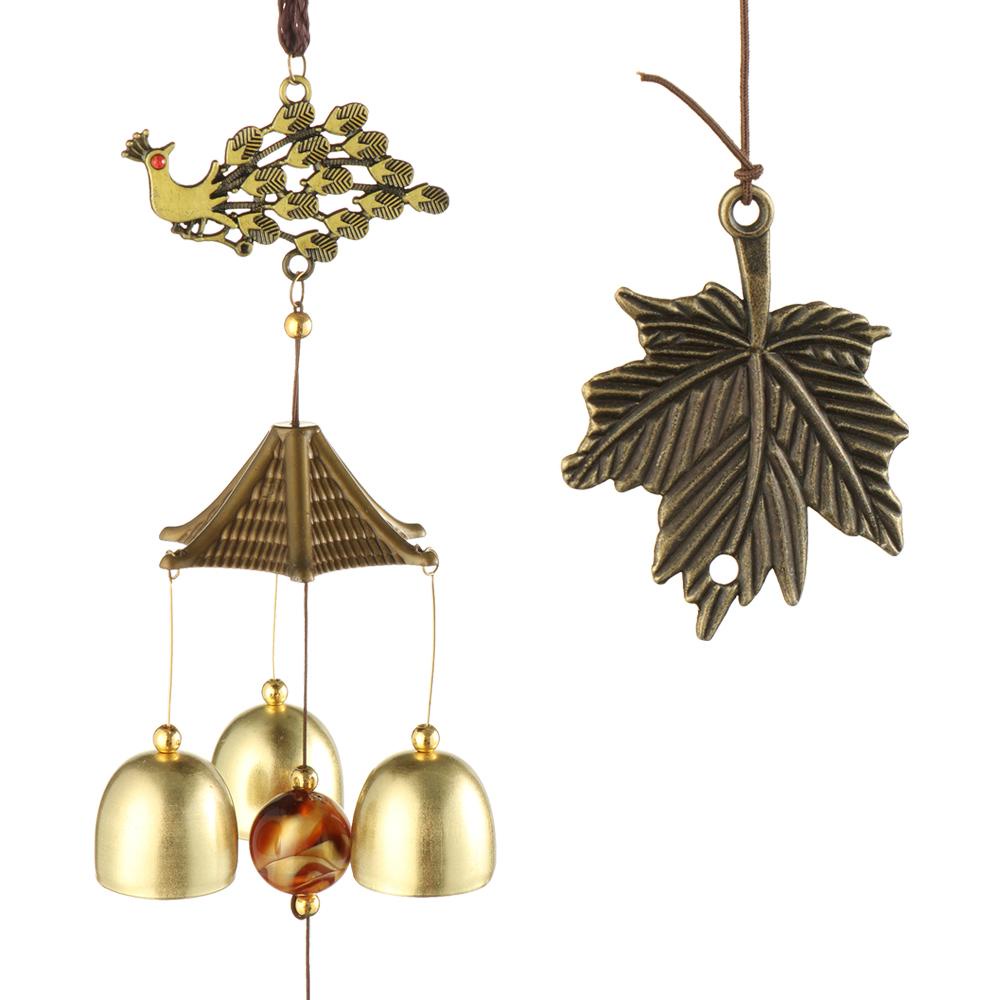Chuông Gió Kim Loại Treo Cửa Sổ / Ban Công / Sân Vườn Trang Trí Phong Cách Retro Charms