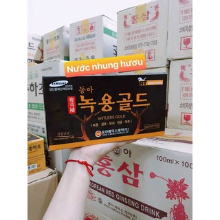 Nước uống lộc nhung hươu Hàn Quốc