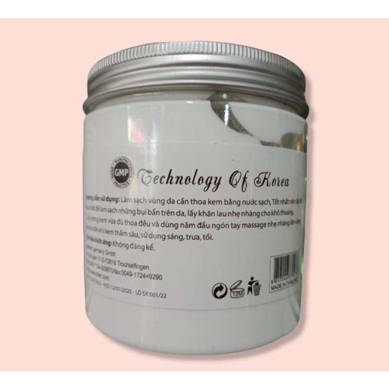 Men Ủ Chua Kích Trắng Abutine 3c3 Body Toàn Thân