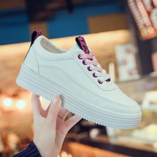 Sneaker nữ giày thể thao nữ màu trắng trẻ trung 2513