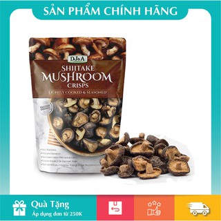 [HÀNG CHÍNH HÃNG] Nấm Hương Sấy Giòn DJ&A 65gr