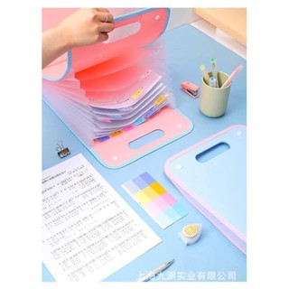 Quyển đựng tài liệu ( 15 ngăn riêng- có quai sách tiện lợi)