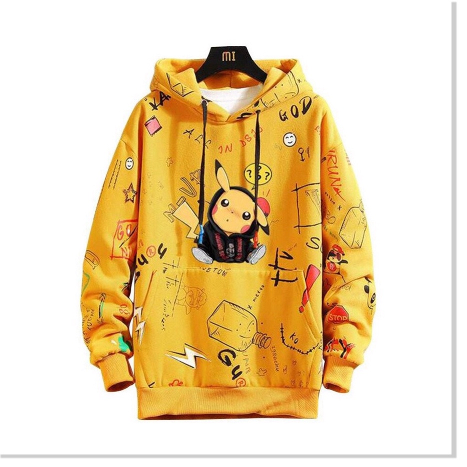 Áo hoodies form to y hình UNISEX CÓ MŨ PHONG CÁCH KOKO MI