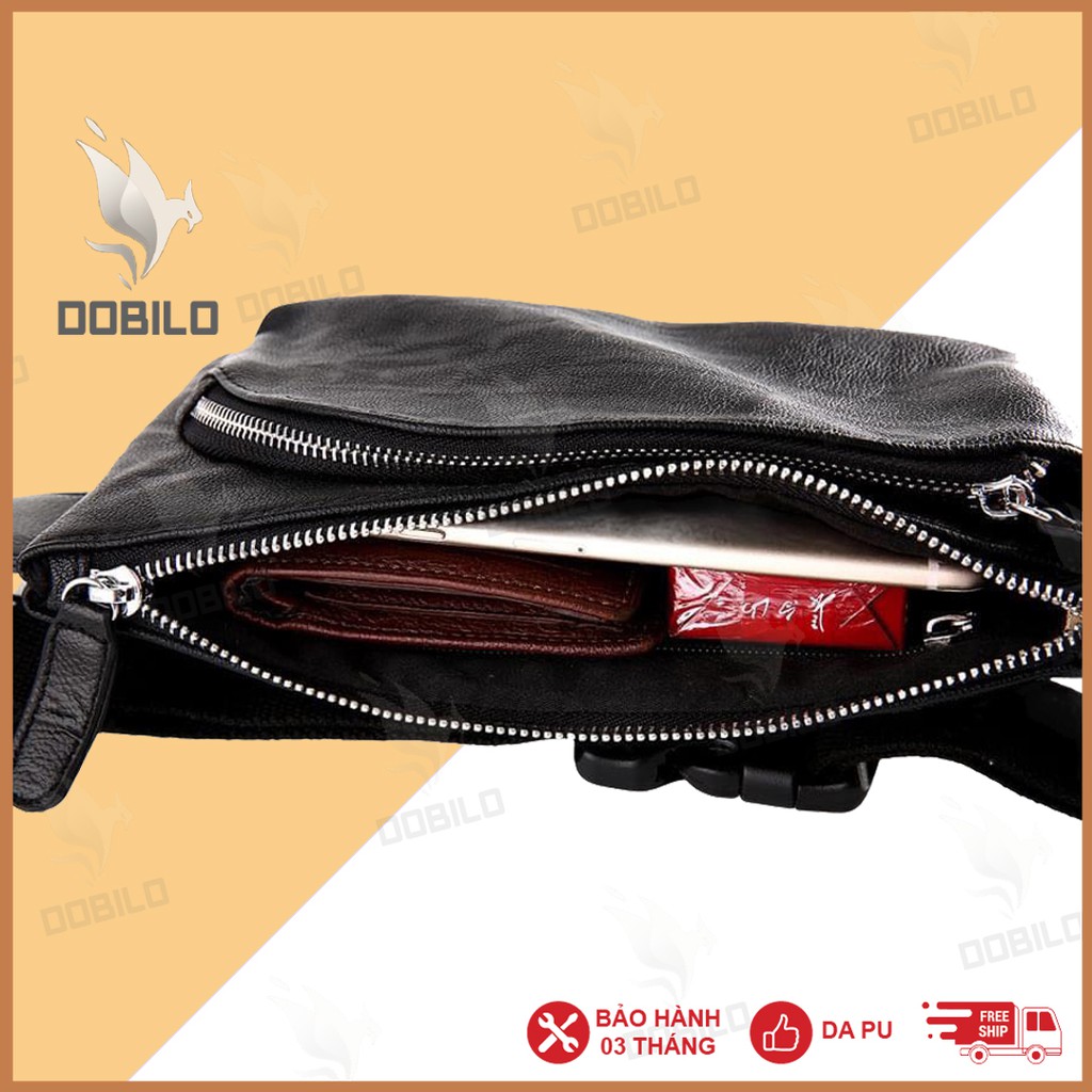 Túi Đeo Chéo Đeo Bụng Nhiều Ngăn Da Nam Nữ Thời Trang Phong Cách Hàn Quốc BG03 | BigBuy360 - bigbuy360.vn