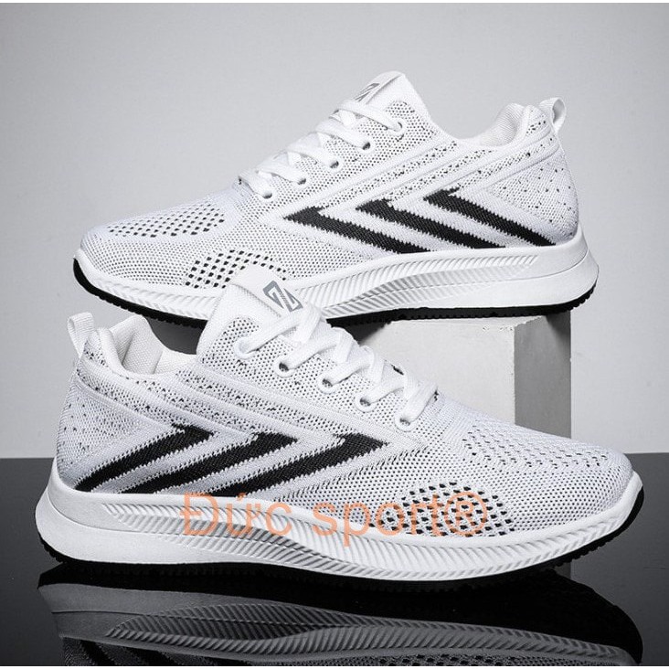 Giày Thể Thao Nam Tập Gym Chạy Bộ Thể Dục Đức Sport giày sneaker nam hàn quốc cổ thấp 2 màu đen trắng G685