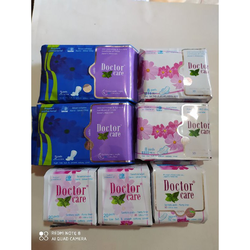 BĂNG VỆ SINH DOCTORCARE , SIÊU MỎNG , SIÊU THẤM , SIÊU CHỐNG TRÀN