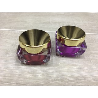 Hủ vuông nắp xi vàng 10g