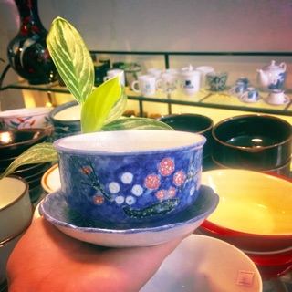 Sét bát ăn kèm đĩa (gốm Nhật)