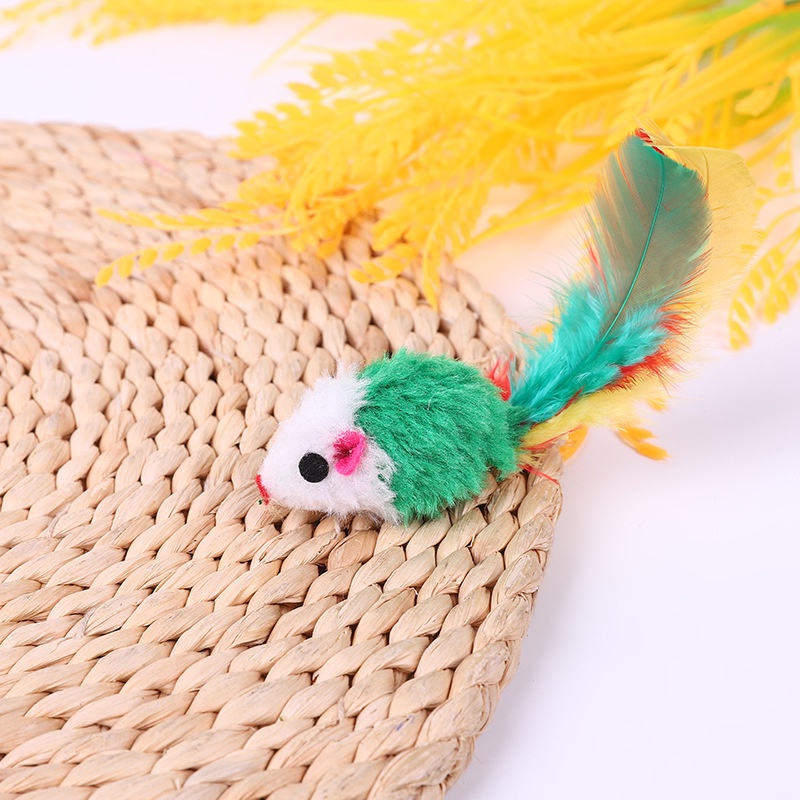 &lt;cutepethome&gt;Chuột Giả Đồ Chơi Dành Cho Mèo Cưng
