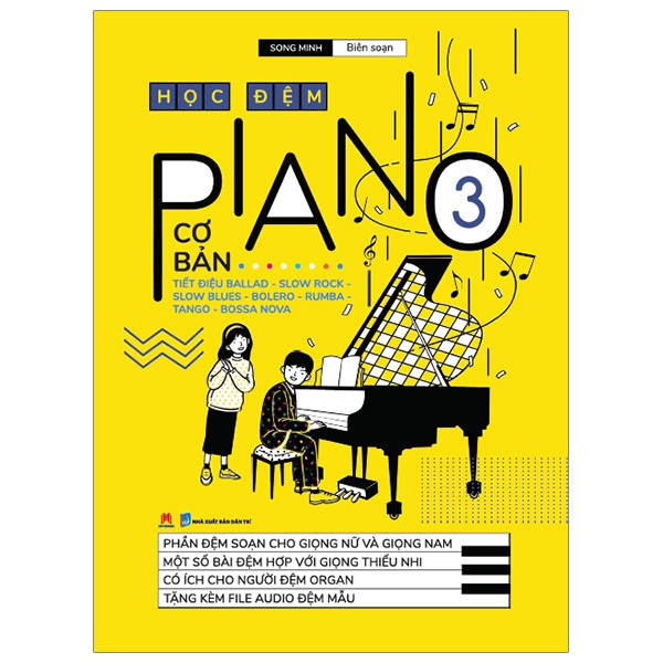 Sách - Học Đệm Piano (Cơ Bản) - Tập 3 (Tái Bản 2020)