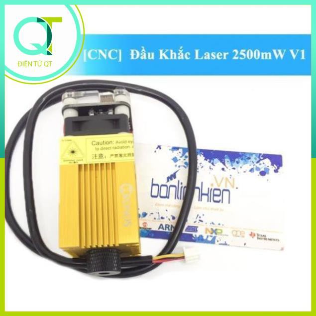 Đầu khắc laser 2500mW TTL