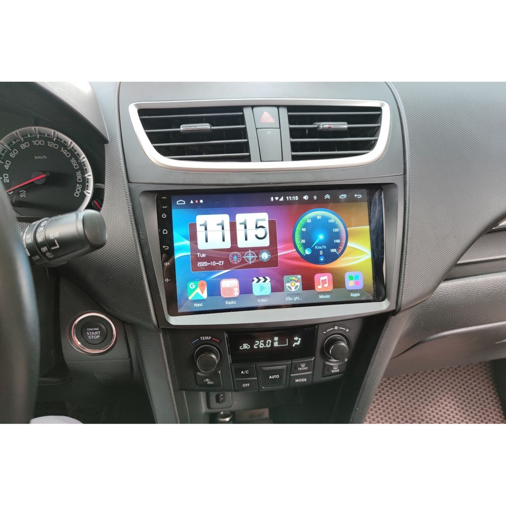 Bộ màn hình SUZUKI SWIFT 2011-2014, android 10. màn hình kết nối wifi, nghe nhạc âm thanh cực đỉnh