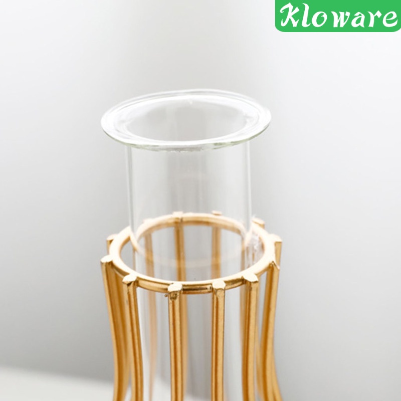 Kính Lọ Hoa Thủy Tinh Dạng Ống Nghiệm Dùng Trang Trí Nhà Cửa / Văn Phòng