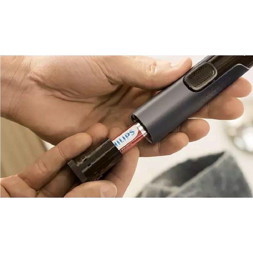 Máy Tỉa Lông Mũi, Tai Và Lông Mày Philips NT3650/16 - Hàng Chính Hãng