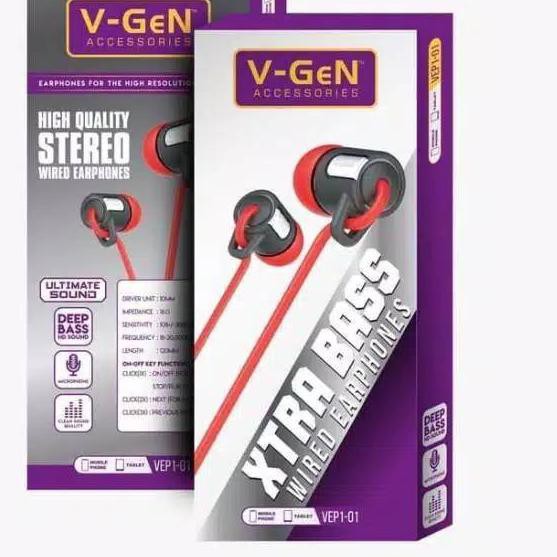 Tai Nghe V-Gen Xtrabass Vep1-01 Bass Tr6Xx Vgen | BigBuy360 - bigbuy360.vn