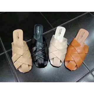Dép sục nữ kiểu đan dây thanh lịch
