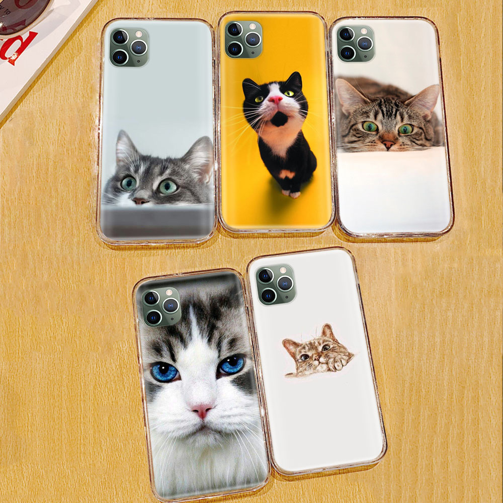 Ốp Điện Thoại Trong Suốt Họa Tiết Mèo Kitty Dễ Thương Cho ASUS ZenFone Pegasus Live M2 4 Shot 5 5Z 4S M1 Pro Max Selfie Plus Ta98