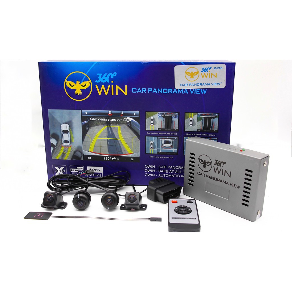 Camera 360 độ cho ô tô Owin 2D Owin 3D Pro